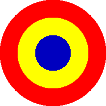 [Current Romanian roundel]